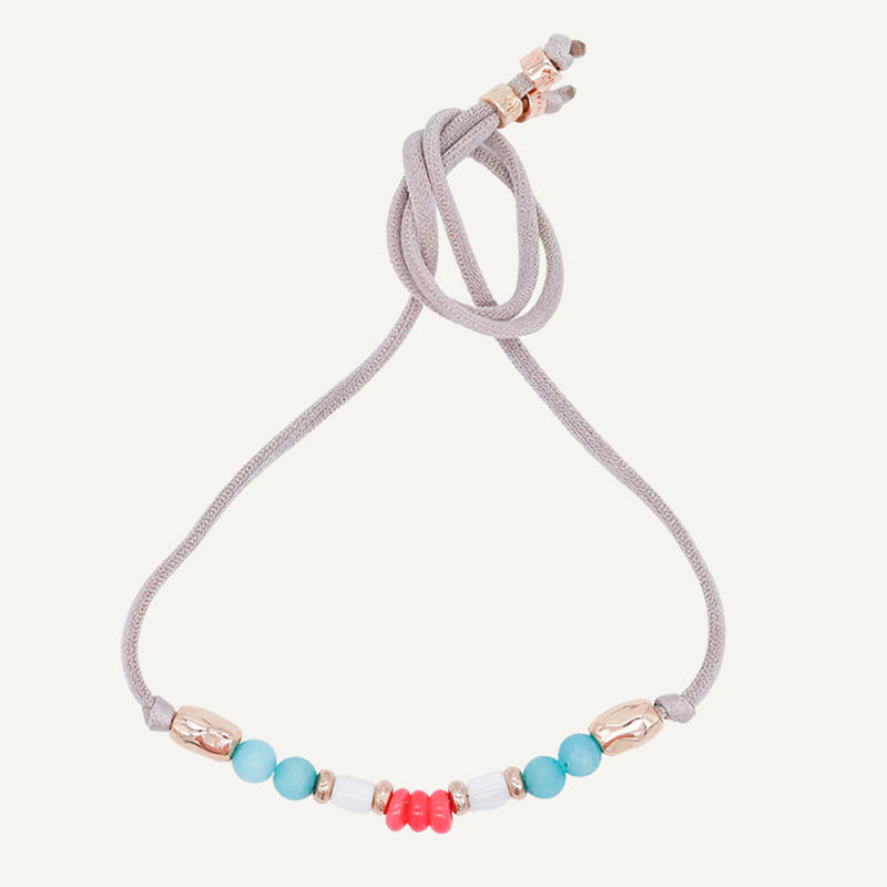 PULSERAS AJUSTABLES DUE BRASEN ÉMOLO TURQUESA