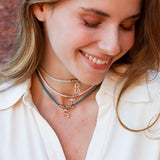 COLLAR AJUSTABLE CON INICIAL ÉMOLO