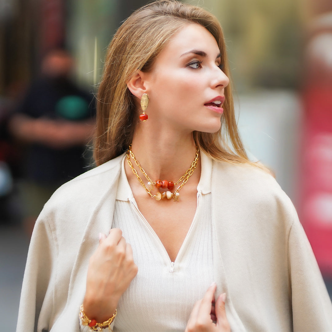 Collares largos SHIELLE Largo-collar largo-Émolo