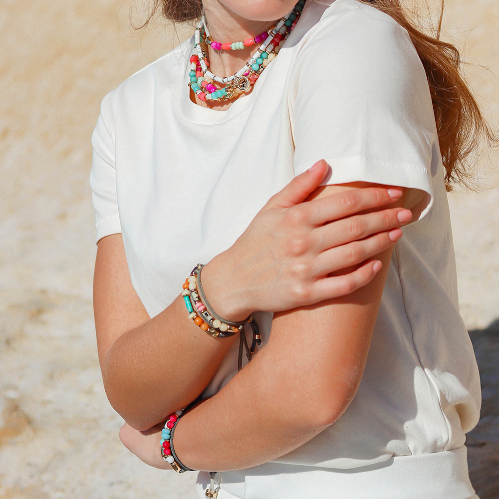 DUE BRASEN EMOLO ADJUSTABLE BRACELETS