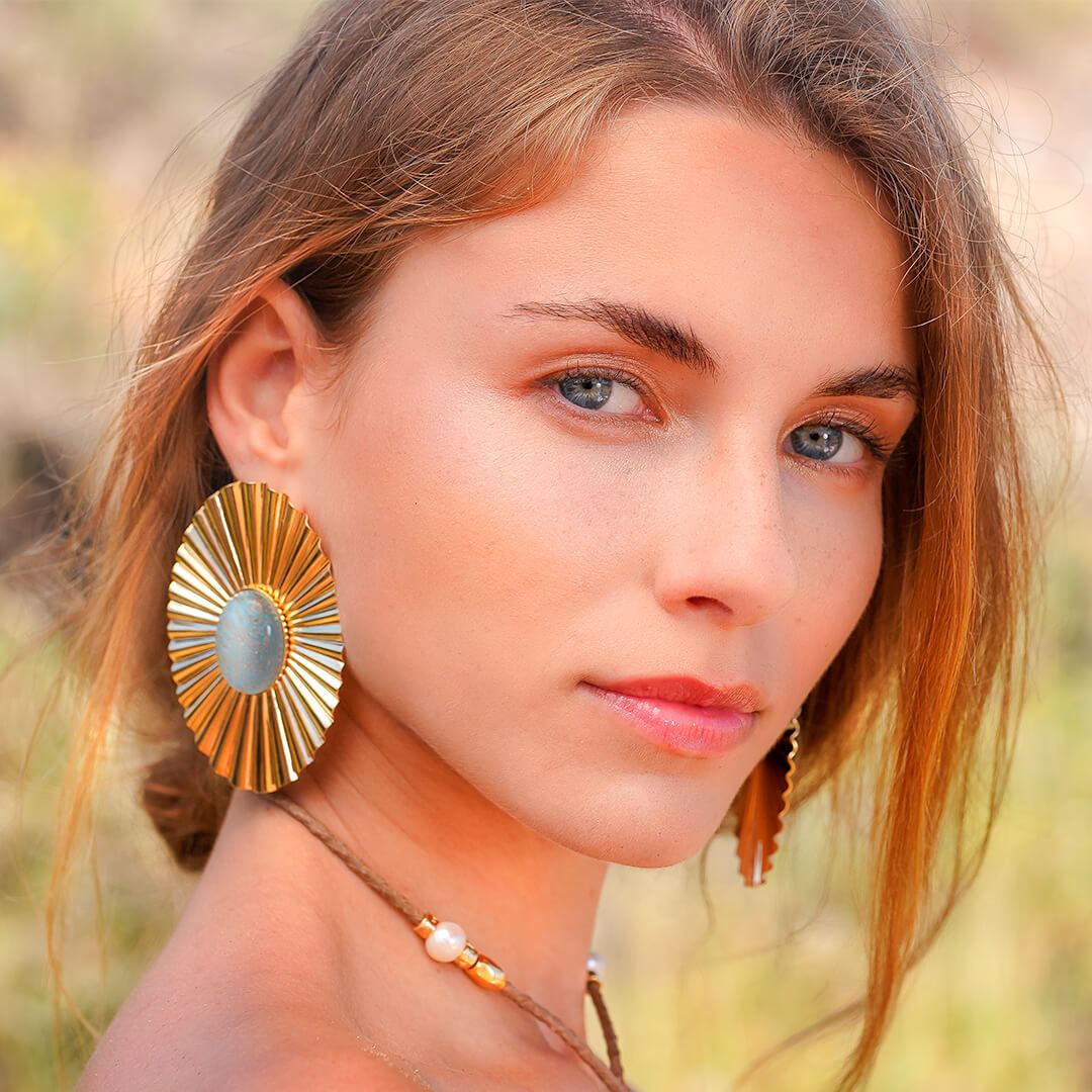 Pendientes BRIOSA SUN-pendientes con piedras-Émolo